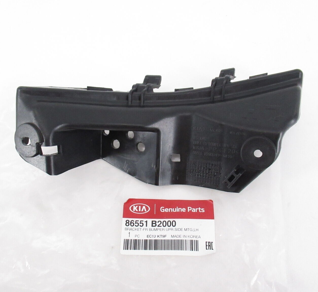 Genuine OEM Kia 86551 B2000 Driver Left Front Bumper Bracket 2014-2019 ...