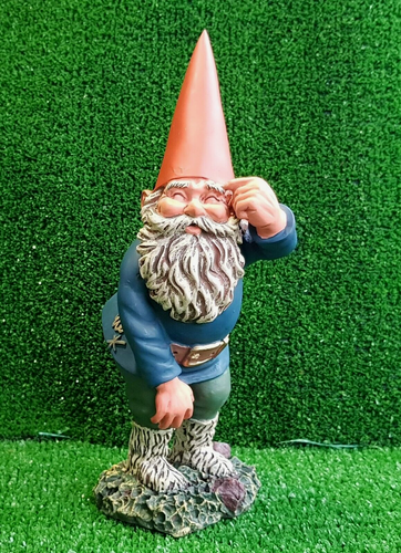 Rien Poortvliet Originale Gnomo Olandese "Herman Laughing Pensa" Zambiasi 829168 - Imagen 4 de 11