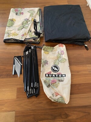 Burton × Big Agnes Tent Rabbit Year 6 Cactus Pattern Japan Rare