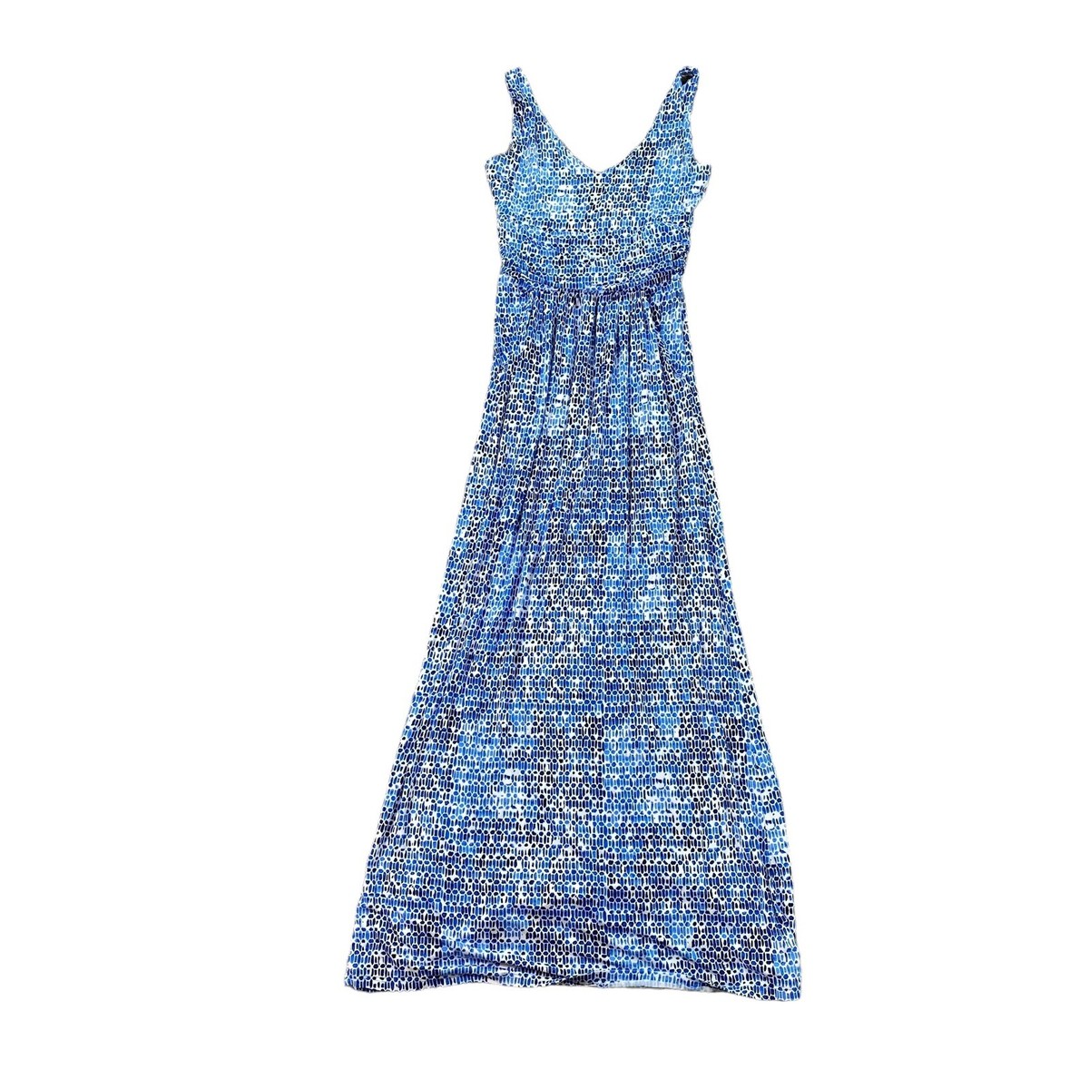 cynthia rowley blue maxi dress Silk Maxi Dress