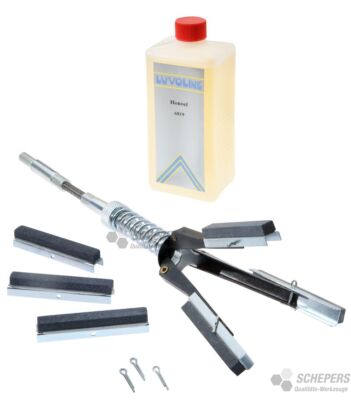 Hongerät Honer 32-90 mm  Honöl  Ersatzsteine Hohnwerkzeug Schleifer Set-Angebot