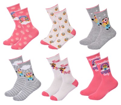 Pack de Chaussettes Enfants Licence Fantaisies-Assortiment modèles photos selon