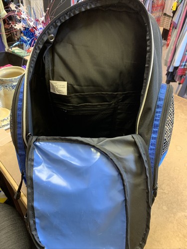 Vizari Solano Soccer Sport Backpack - Blue/Black - Bild 5 von 12