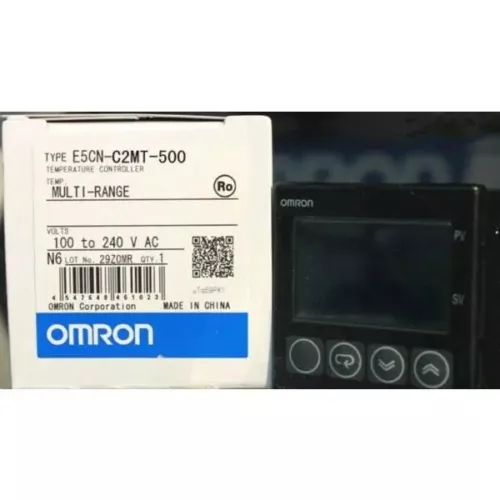 New Omron E5CN-C2MT-500 AC100-240 Temperature Controller in Box Free Shipping