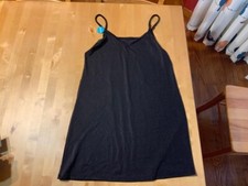 VTG Vanity Fair Gown Black Size Medium BG 1