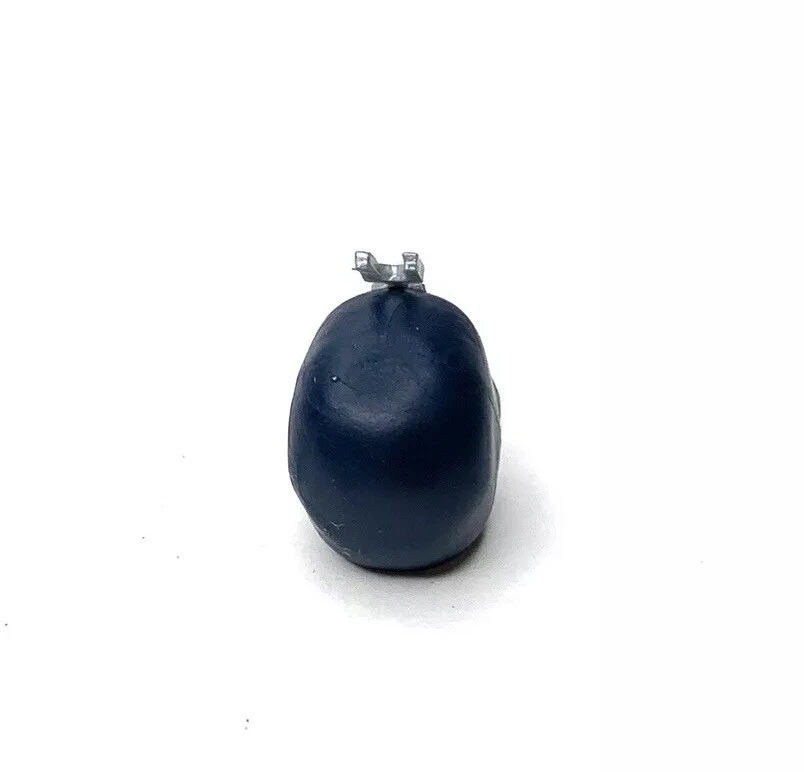 Forraje cabeza enmascarada azul masculino Marvel Legends escala 6" 1/12 perno negro Hasbro Foto 3 de 4