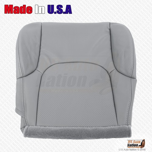 2012 2013 2014 Fits Nissan Frontier Driver Bottom Perforated Leather Cover Gray - Picture 6 of 9