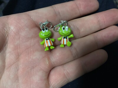 Sanrio Keroppi Mini Figure Charms Keychain 2x