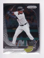 2020 PANINI PRIZM BASEBALL WILLI CASTRO ROOKIE CARD 113. rookie card picture