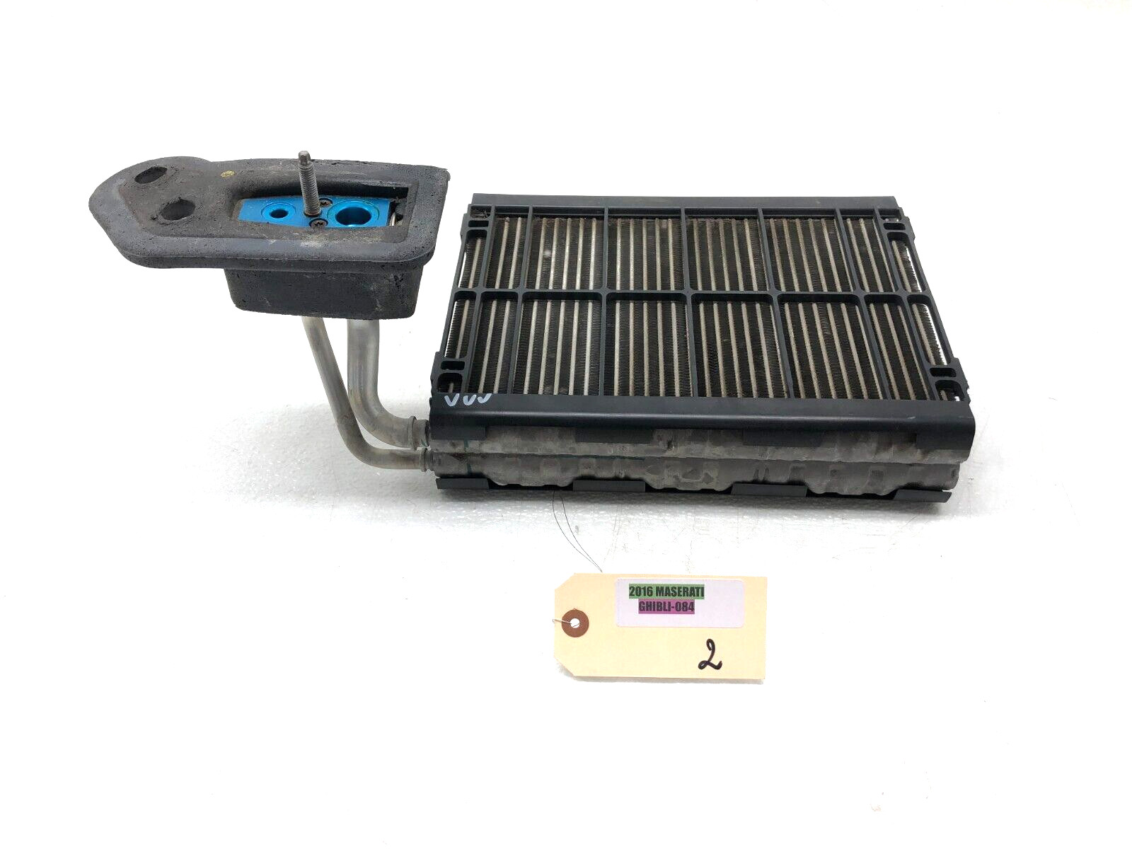 2014-2019 MASERATI GHIBLI S AC CLIMATE EVAPORATOR CORE RADIATOR W/ VALVE OEM.