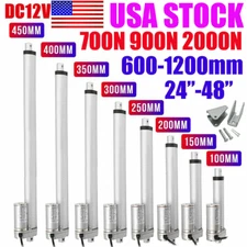 24" 28" 30" 32" Linear Actuator 12V 2000N 450lb 700N Heavy Duty Remote Control