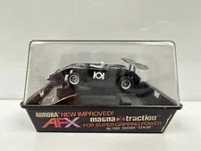 Vintage Aurora A/FX Magna Traction Shadow Can-Am #101 Slot Car Black