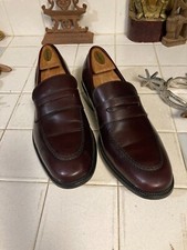 Cole Haan Vintage Cordovan Burgundy Moccasin Penny Loafers 10 M Made in USA