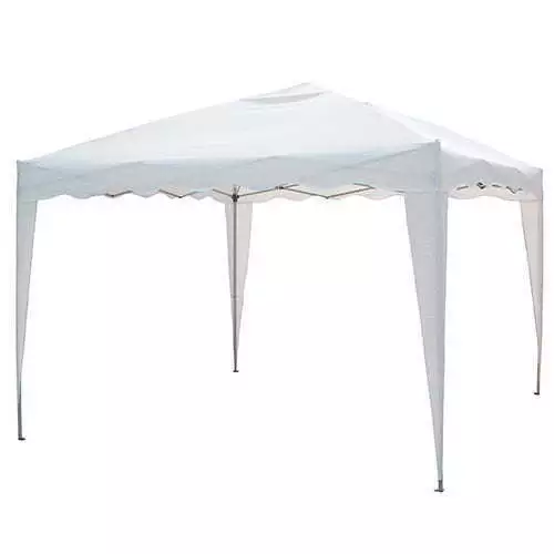 GAZEBO TENDA RICHIUDIBILE A FISARMONICA 3X3 PIEGHEVOLE MERCATO FIERA 01509V - Imagen 1 de 7