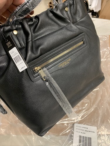 Borsa a mano LONDON FOG NOLA DONNA nera LFP20109 - Foto 11 di 11