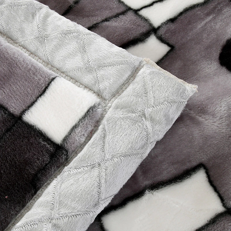 2kg-6kg Velvet Blanket 2 Ply Raschel Blankets Throws Bed Cover Soft Warmful New - Image 3 of 4