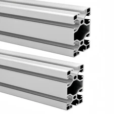 2PCS/PACK 4080 T Slot Aluminum Extrusion Profile 40mm x 80mm x 1000mm (39.4'') 