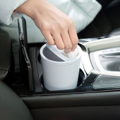 2 Pcs Car Trash Can Set Garbage Cans Container for Cars Man Miss - Picture 10 of 12