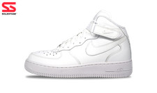 Nike Air Force 1 Mid 2014 GS White 314195-113 Grade School Size 5Y-7Y
