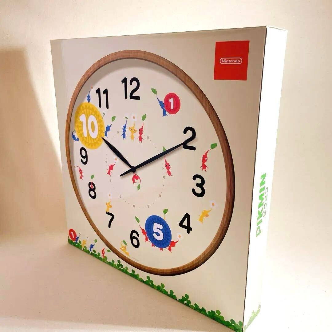 Nintendo PIKMIN Wall Clock Nintendo Store Limited 33 x 5.6cm