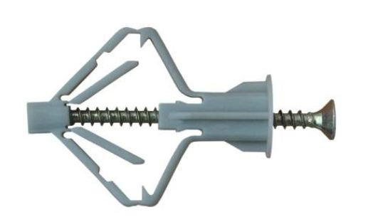 Fischer Hohlraum-Metalldübel HM 4x60 S, 50 Stück, 519771
