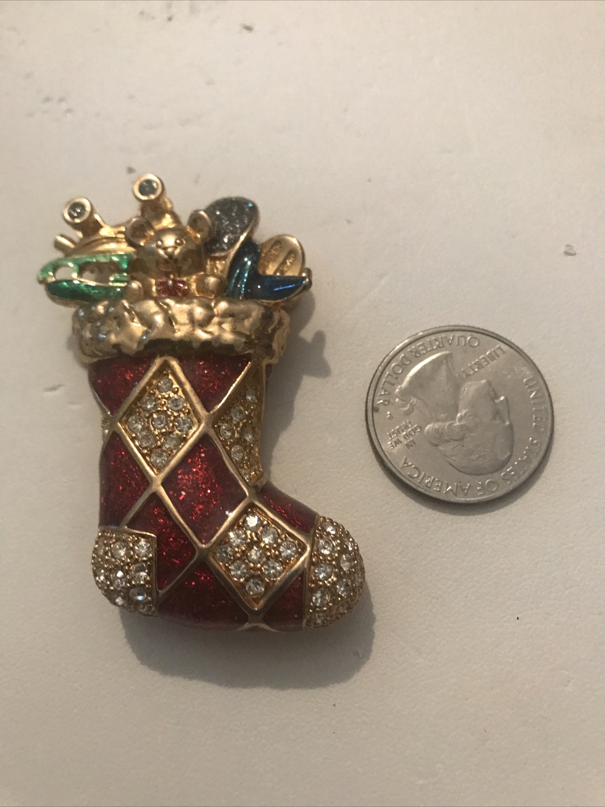 Christopher Radko stocking pin - image 4