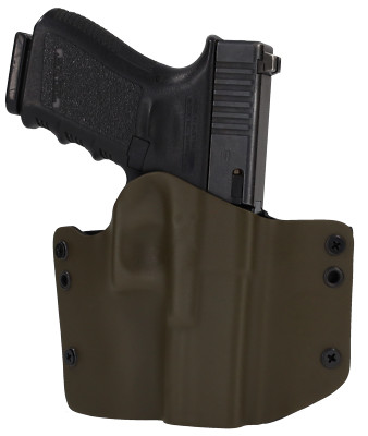 Smith & Wesson - OWB Gun Holster - Optic Ready - OD Green