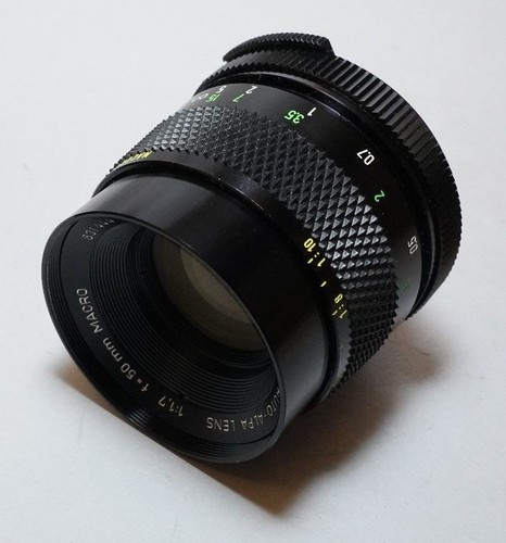 Alpa Camera Auto-Alpa 50mm f/1.7 Macro 1:3 Lens in M42 Screw Mount - Picture 2 of 5