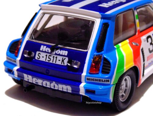 SCALEXTRIC ADVANCE RENAULT 5 TURBO #3 JESUS PURAS / PEDRO CASARES SCX E10523S300 - Imagen 9 de 11