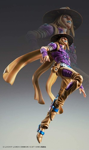 JoJo's Bizarre Adventure Super Action Statue Figure 7th part Gyro Zeppeli 1.5 - Picture 2 of 6