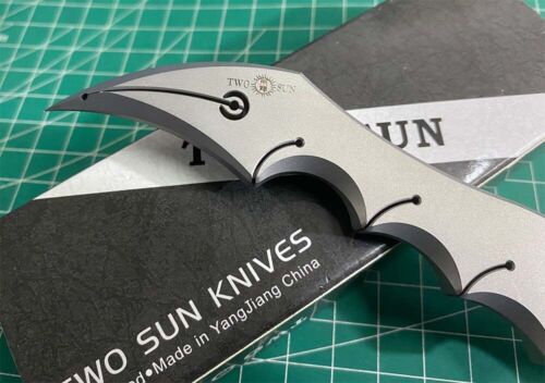 NEW TWOSUN TI TC4 TITANIUM TRAINER Claw EDC5050-Gray - Picture 2 of 4