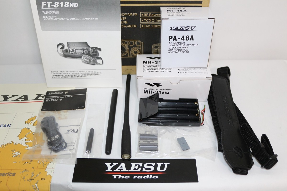 YAESU FT-818ND HF/VHF/UHF ALL MODE Transceiver Japan Ver. | eBay