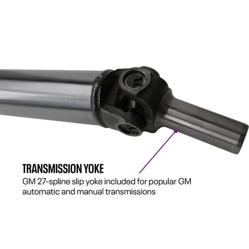 U-Weld-It Custom Steel Driveshaft Kit, 1350 Series, 3 Inch OD - Picture 4 of 11