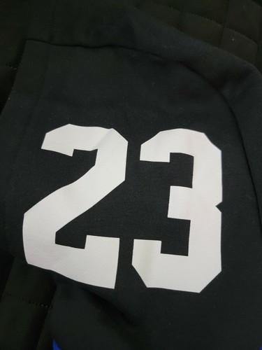 Nike Boys Jordan Jumpman Pullover Hoodie Black/Racer Blue - Size S - Picture 8 of 10