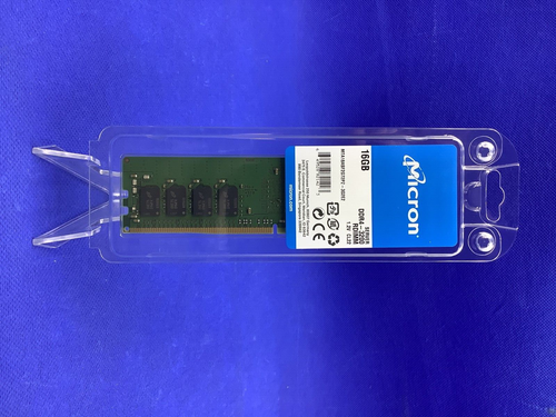 Micron 16GB DDR4 3200MHz RDIMM – Memoria RAM Per Server, ECC Registrata, Garanzia A Vita
