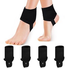 2 Pairs Soccer Guard Ankle Support Pads Football Ankle Protection for Running