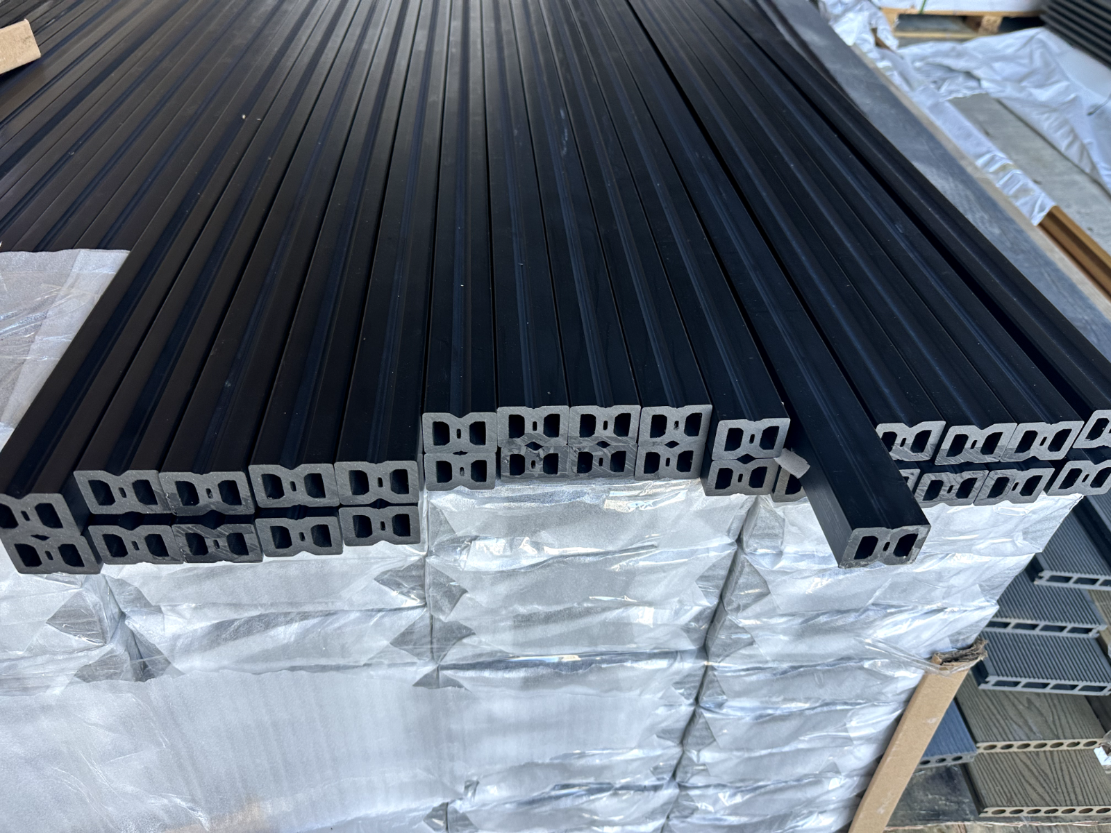 2.9m Composite Batten Joist WPC Deckig Cladding Joist 40x30mm | eBay UK