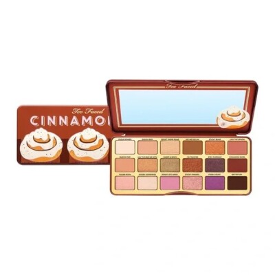 Too Faced Cinnamon Swirl Eyeshadow Palette 18 Eyeshadows - BOXED!