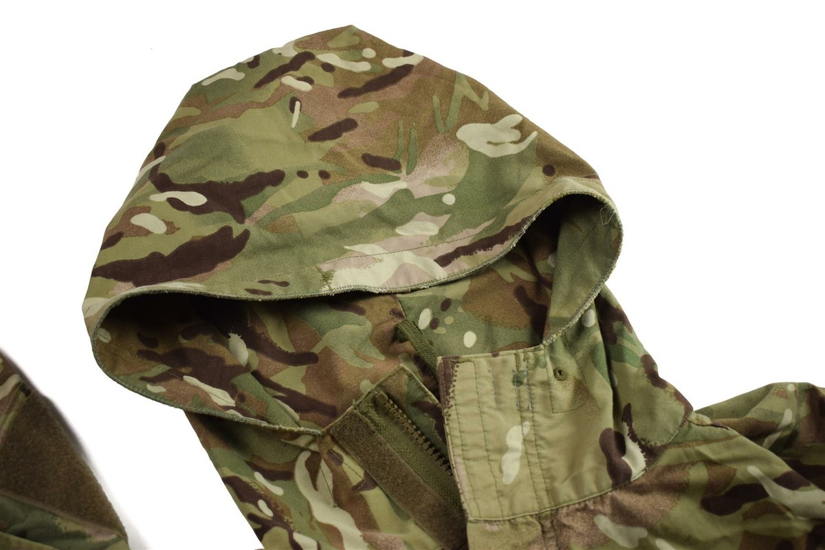 Chaqueta Parka Militar Impermeable MTP - Kom-Tex, Abrigo Táctico Británico Para Todas Las Estaciones