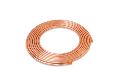 Streamline 1-1/8'' OD x 50' Copper Tubing Refrigeration Coil Soft Roll HVAC