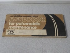Vintage Automotive Information Council's Automobile Maintenance Handbook