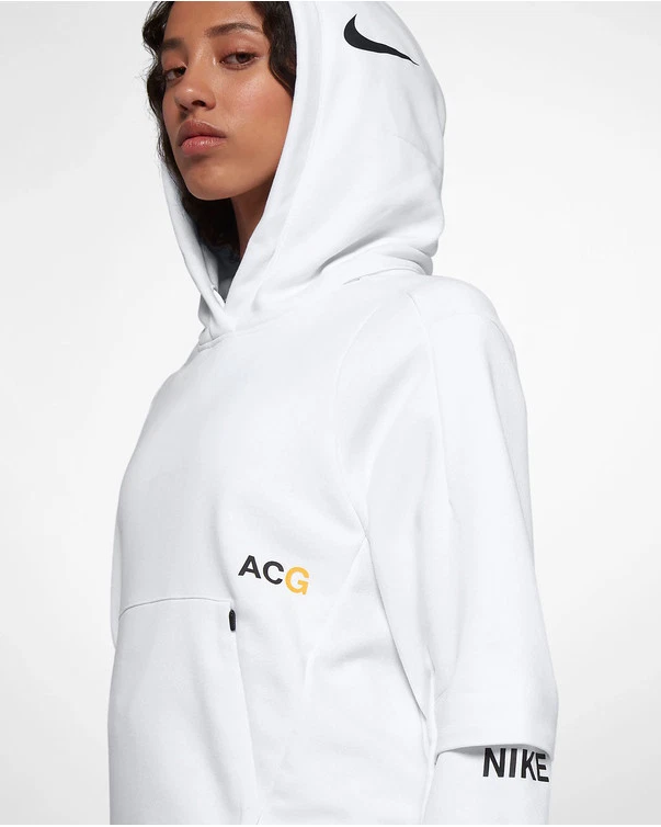 Nike acg white hoodie cheap