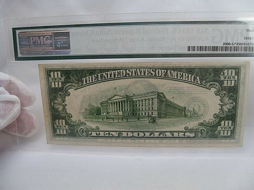 1934-A STAR FRN Note. PMG VF35 Choice. Fr#2006-G - Picture 7 of 9