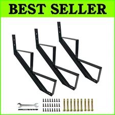 Versatile 3-Pack Metal Stair Stringers with Installation Tools for DIY Steps
