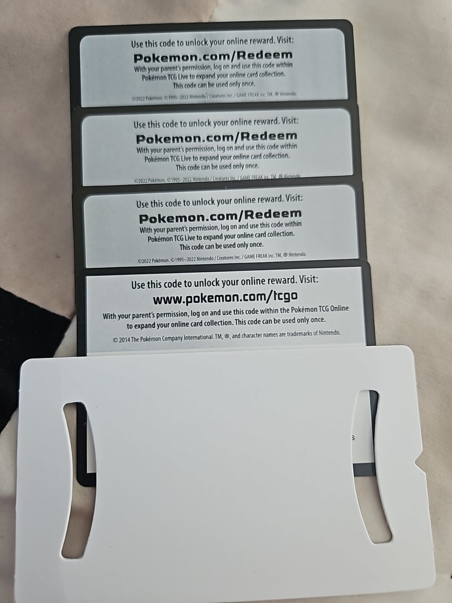 Pokemon Sword & Shield Evolving Skies Online Play Cards NEW