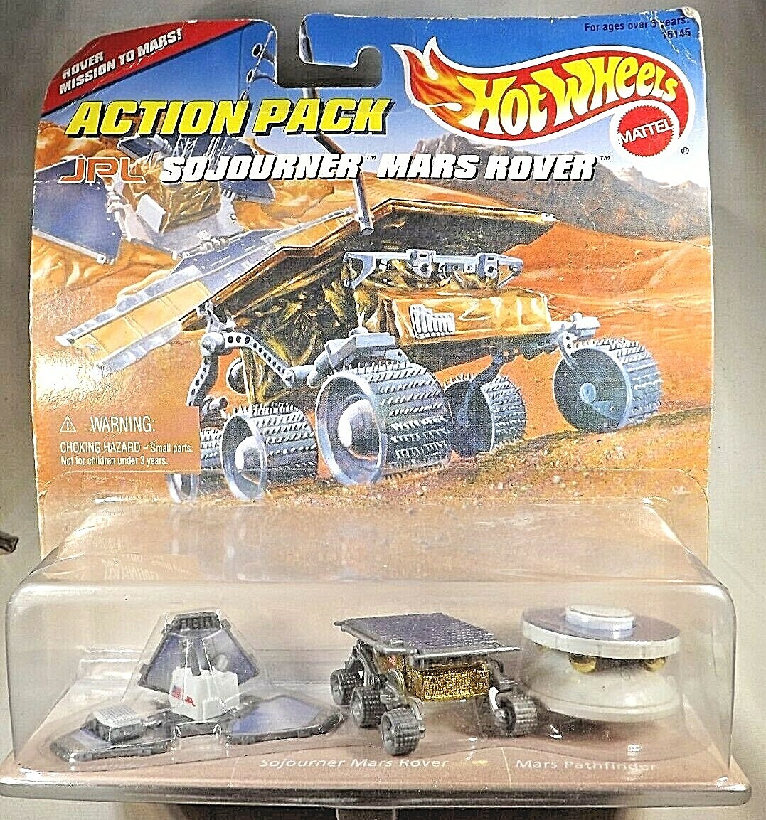 hot wheels mars rover action pack