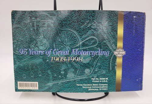 1998 Harley Davidson Owners Manual Part Number 99466-98 CMI-25M-8/97 - Picture 2 of 17