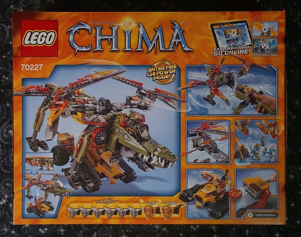 LEGO Legends of Chima: King Crominus' Rescue 70227 New Sealed Retired - Image 2 of 4
