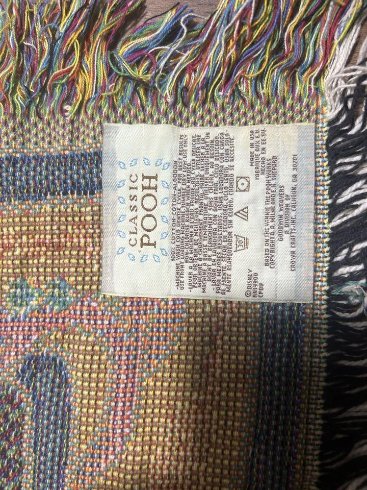 Tapiz vintage de Disney Pooh Tigger Piglet Foto 4 de 4