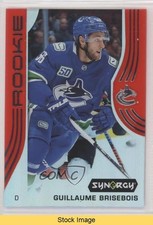 2019-20 Upper Deck Synergy Rookies Red Tier 1 Guillaume Brisebois #57 READ 11vp